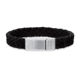Scrouples - FORCE - Herrearmbånd i sort læder - Model: 03701A,M