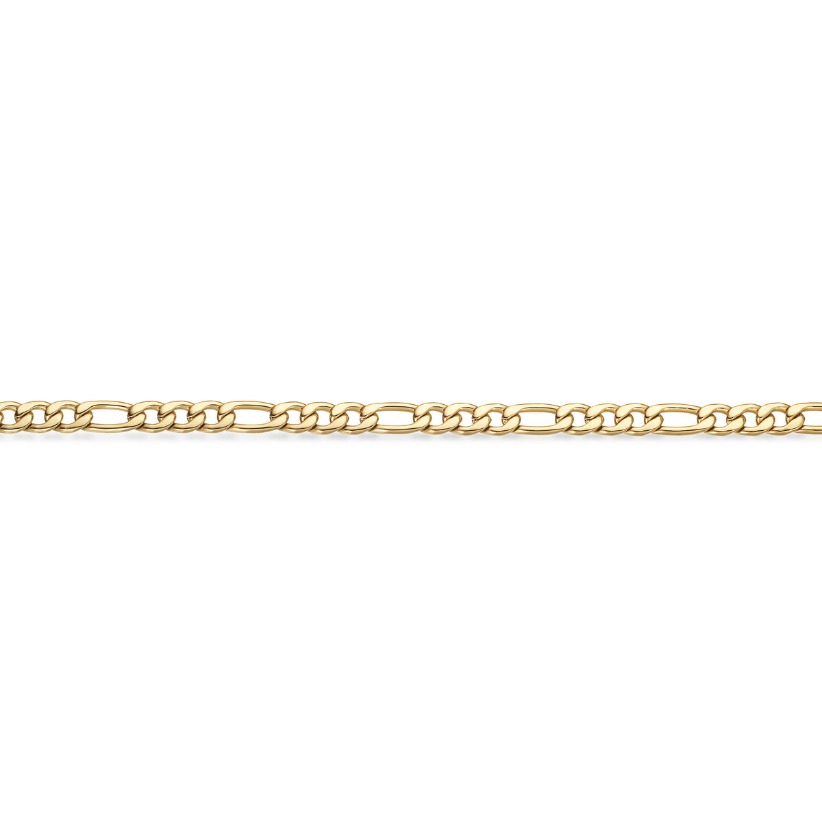 Scrouples - Armbånd, herre, fg. stål, figaro - Model: 03851A,M