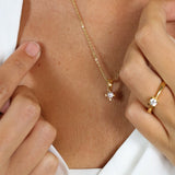 Mary vedhæng 8 kt guld med 0,20 ct labgrown diamant W/VS - Model: 08847720