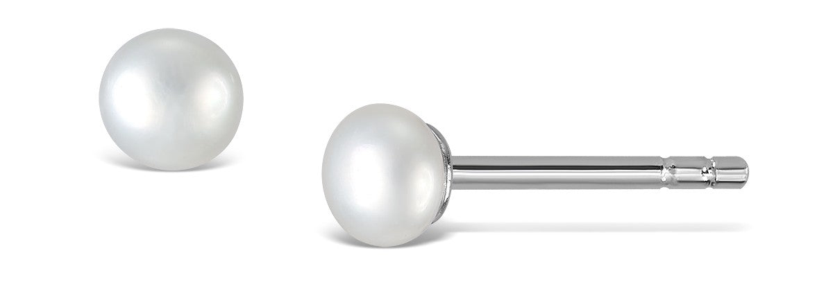 L&G - Ørestikker sølv rodinert med fvp 3 mm - Model: 102333