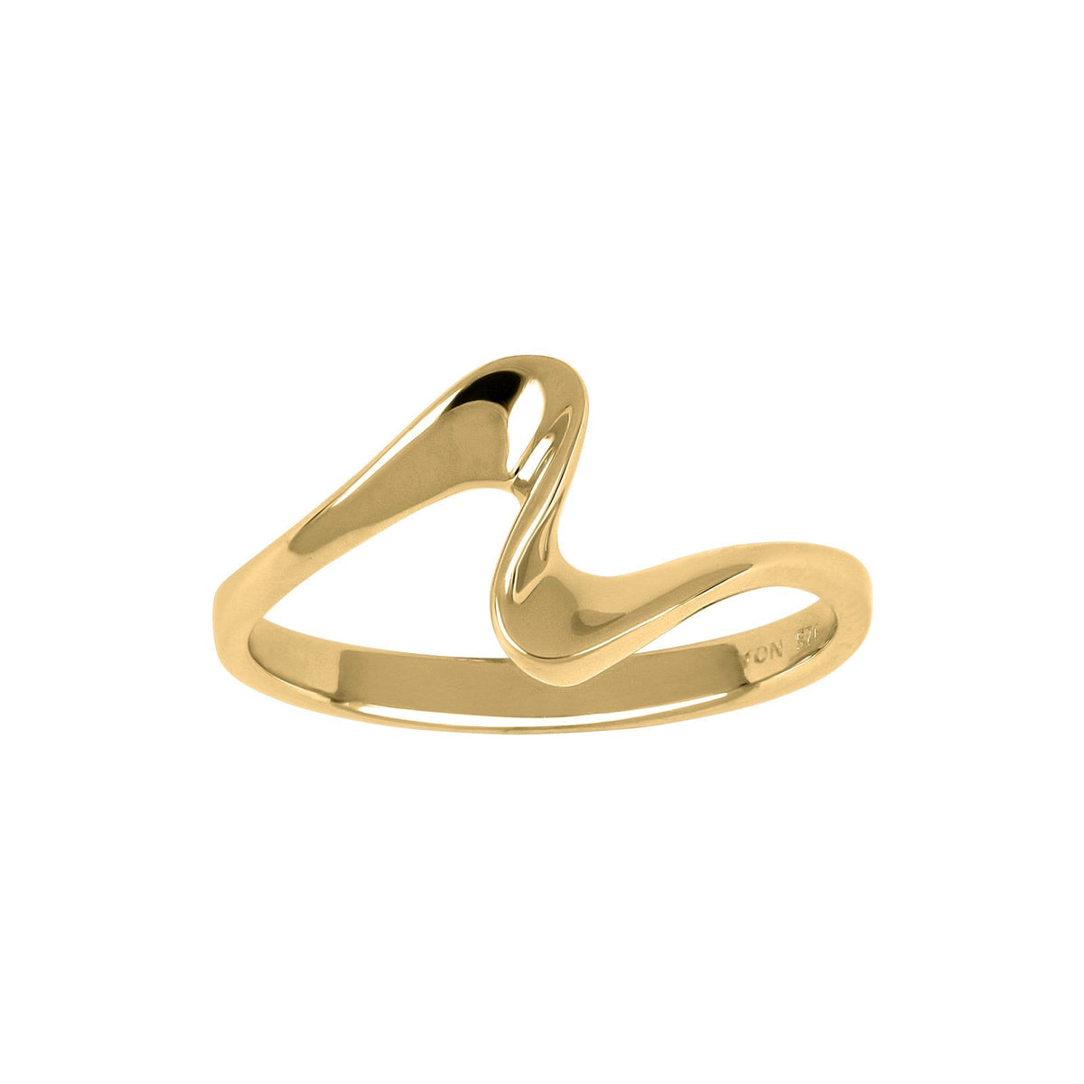 Joanli Nor - WAVENOR - Ring i forgyldt sølv, 11 mm