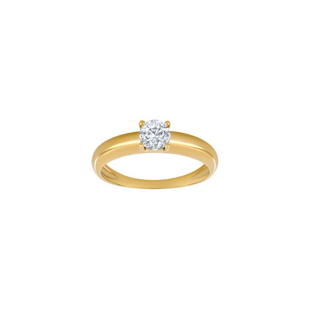 NOA - 8 kt. guldring med cz sten - Model.: 10422570300