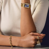 SIF JAKOBS - ELLISSE armring - Model: BG2344-CZ-YG