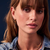 SIF JAKOBS - PERLA CINQUE, vedhæng til creol - Model: CH2379-P-YG