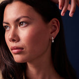 SIF JAKOBS - ELLISSE DUE PICCOLO øreringe - Model: E2308-CZ-YG