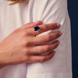 SIF JAKOBS - ELLISSE GRANDE ring - Model: R2342-BLCZ-YG