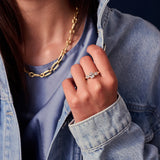 SIF JAKOBS - ELLISSE TRE ring - Model: R2340-CZ