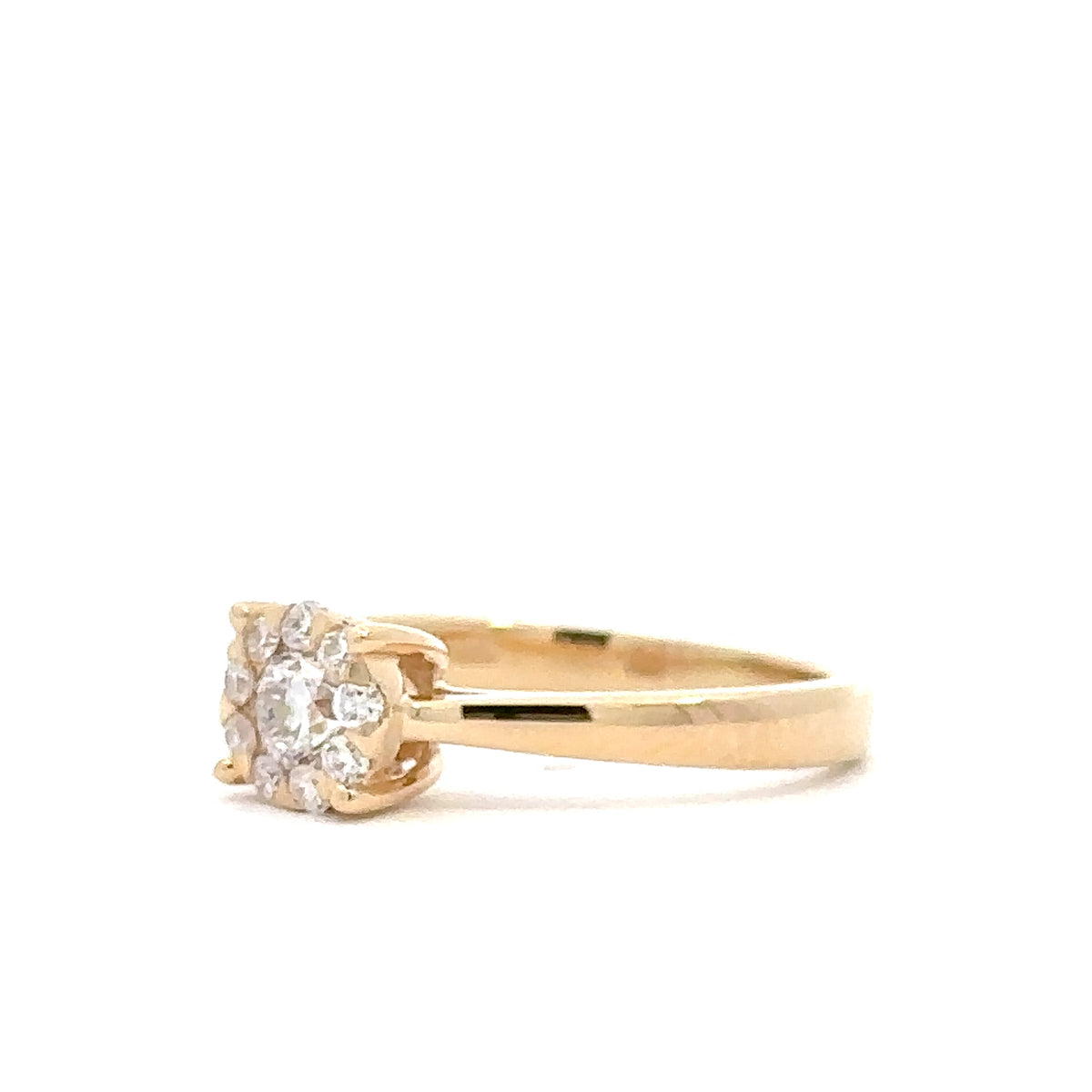 Amore - 14 kt. Guld diamant ring med 0,44ct W/SI - Model: 40-22539