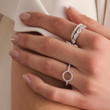 SIF JAKOBS - Ring Biella Perla, sølv - MODEL: R2869-P