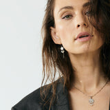 Christina jewelry & watches - Ørehængere, Long Dazzling imprint, sølv - Model: 670-S79