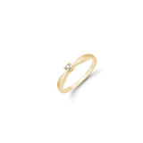 Aagaard - ETERNITY 14KT guldring med diamant 0,05 ct W/SI 4/Grab