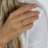 Aagaard - ETERNITY 14KT guldring med diamant 0,20 ct W/SI 6/Grab