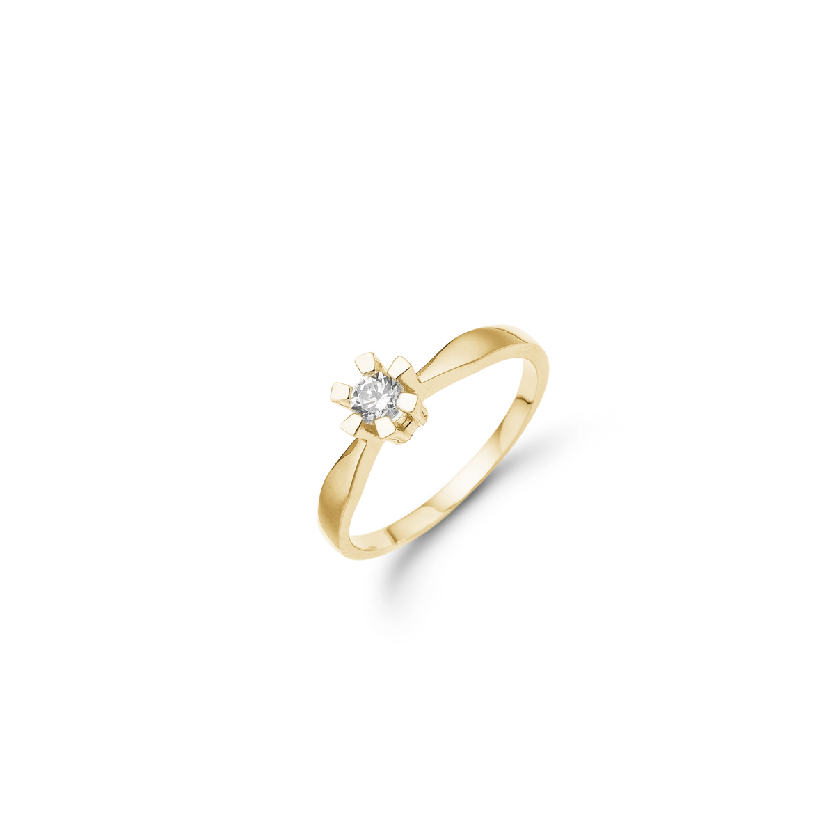 Aagaard Eternity Ring 14 Karat Guld Med 0,25ct W/SI Diamant