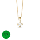 Mary vedhæng 14 kt guld med 0,50 ct labgrown diamant W/VS - Model: 14847750