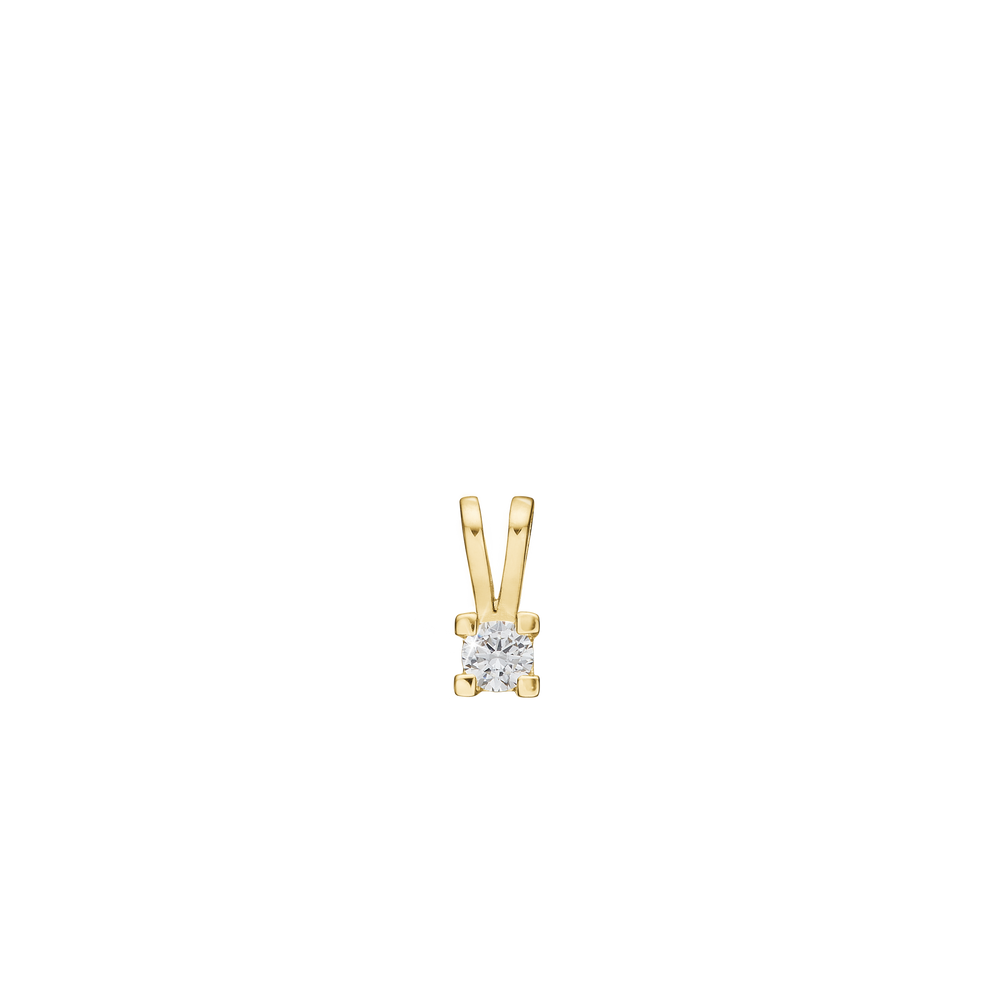 Aagaard - Diamant vedhæng, Eternity i 14 kt. Guld - ombytningsserie 0.15ct w/si 4/grab