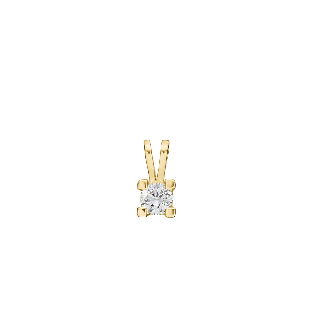 Aagaard - Diamant vedhæng, Eternity i 14 kt. Guld - ombytningsserie 0.35ct w/si 4/grab