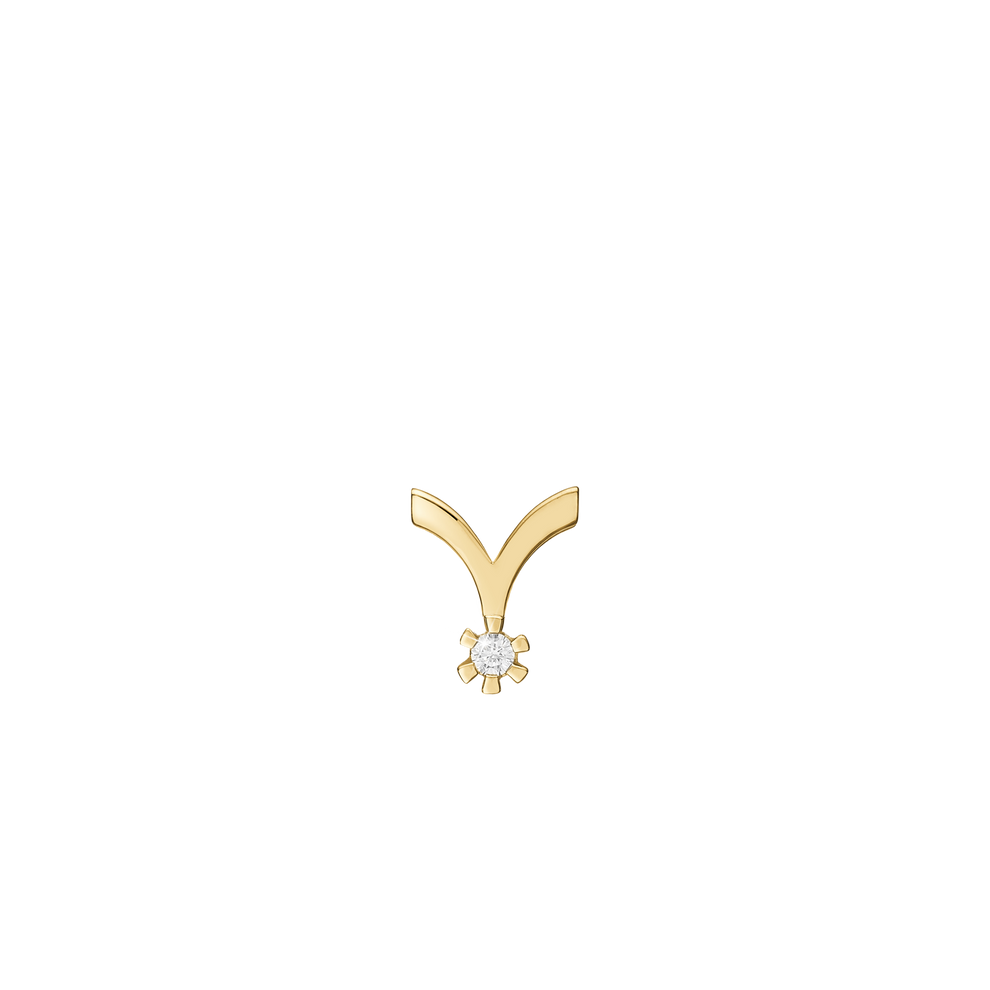 Aagaard - Diamant vedhæng, Eternity i 8 kt. Guld - ombytningsserie 0.03 ct w/si 6/grab