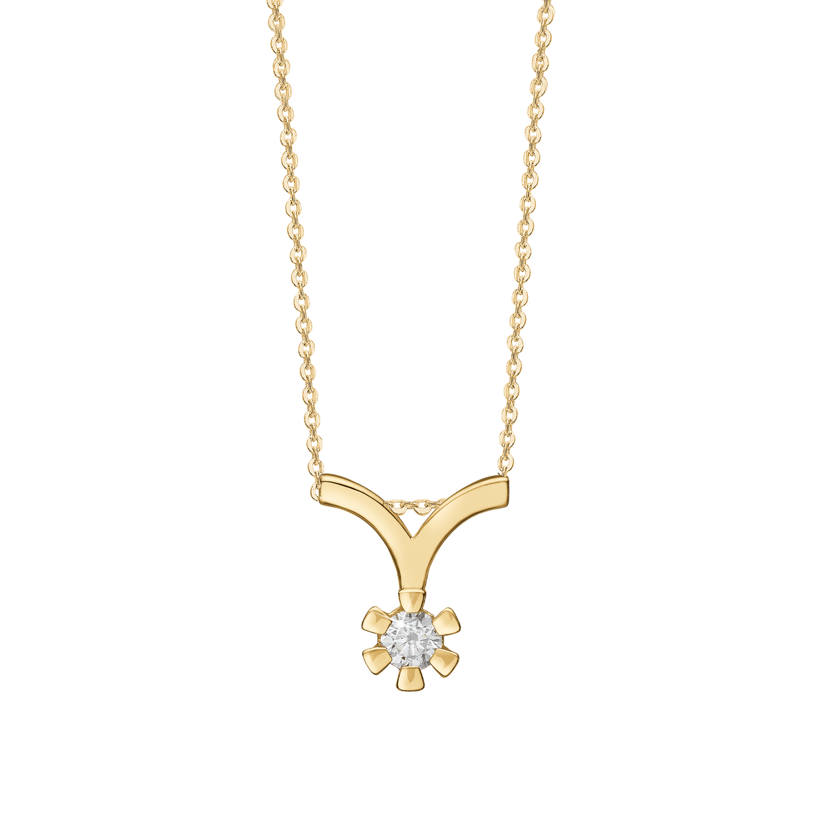Aagaard Eternity Vedhæng 14 Karat Guld Med 0,30ct W/SI Diamant