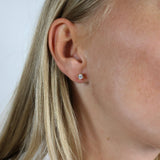 Mary ørestikker 14 kt guld med 2x0,25 ct labgrown diamant W/VS - Model: 14947725