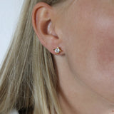 Mary ørestikker 14 kt guld med 2x0,50 ct labgrown diamant W/VS - Model: 14947750