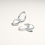 SIF JAKOBS - Øreringe Julia Creole, sølv - MODEL: E2612