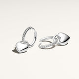 SIF JAKOBS - Øreringe Julia Creole, sølv - MODEL: E2612-CZ