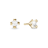Mary ørestikker 14 kt guld med 2x0,40 ct labgrown diamant W/VS - Model: 14947740