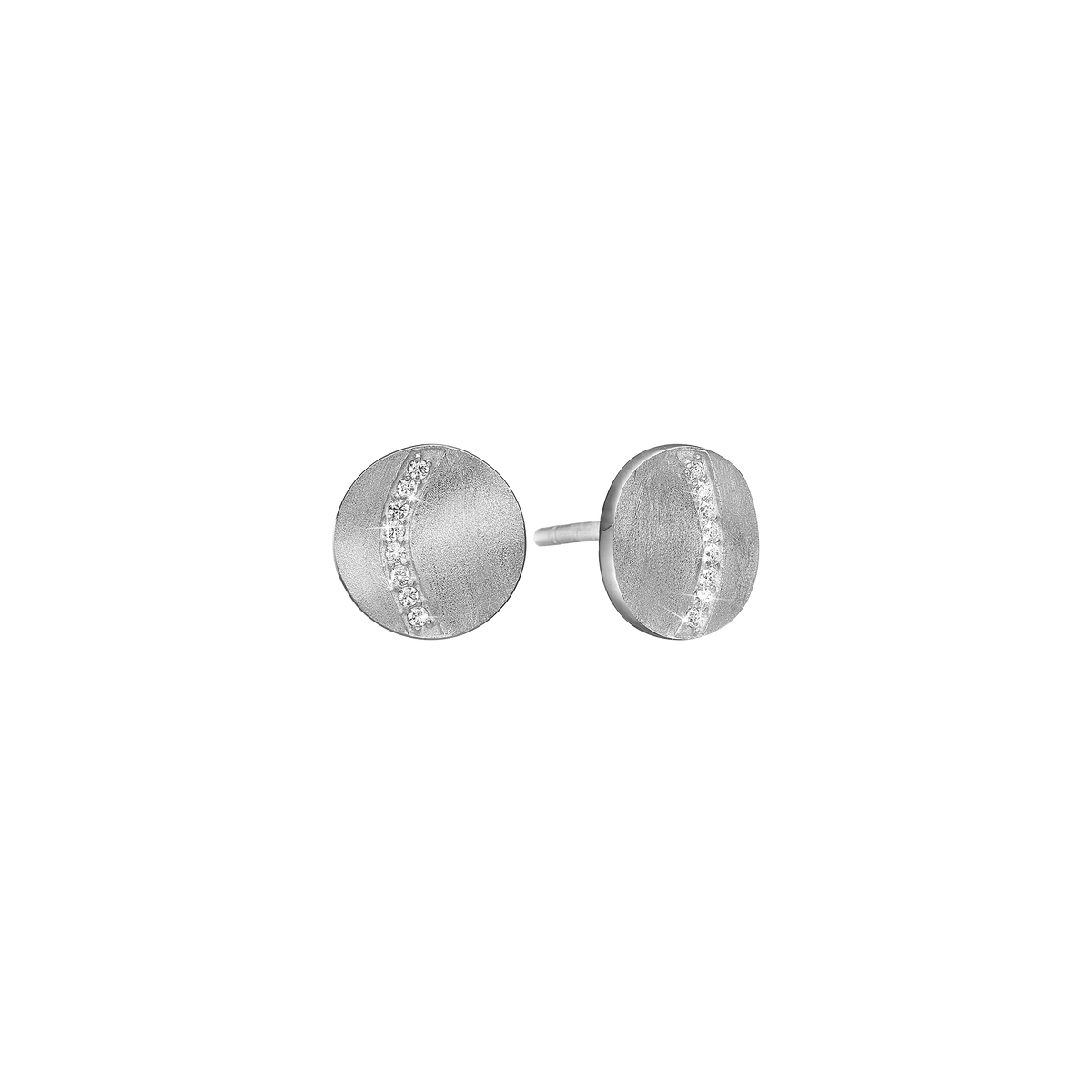 Aagaard Ørestikker med 16 Cubic Zirkonia Sterling Sølv