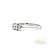 Lund of Copenhagen - 14 kt hv.guld ring med diamant, 0,18ct w/si - Model: 6072321-0,18