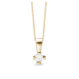 Mary vedhæng 14 kt guld med 0,50 ct labgrown diamant W/VS - Model: 14847750