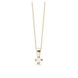 Mary vedhæng 8 kt guld med 0,10 ct labgrown diamant W/VS - Model: 08847710