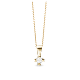 Mary vedhæng 8 kt guld med 0,20 ct labgrown diamant W/VS - Model: 08847720
