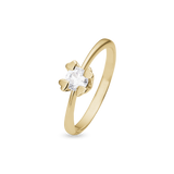 Mary ring 14 kt guld med 0,75 ct labgrown diamant W/VS - Model: 14647775
