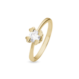 Mary ring 14 kt guld med 1,00 ct labgrown diamant W/VS - Model: 146477100