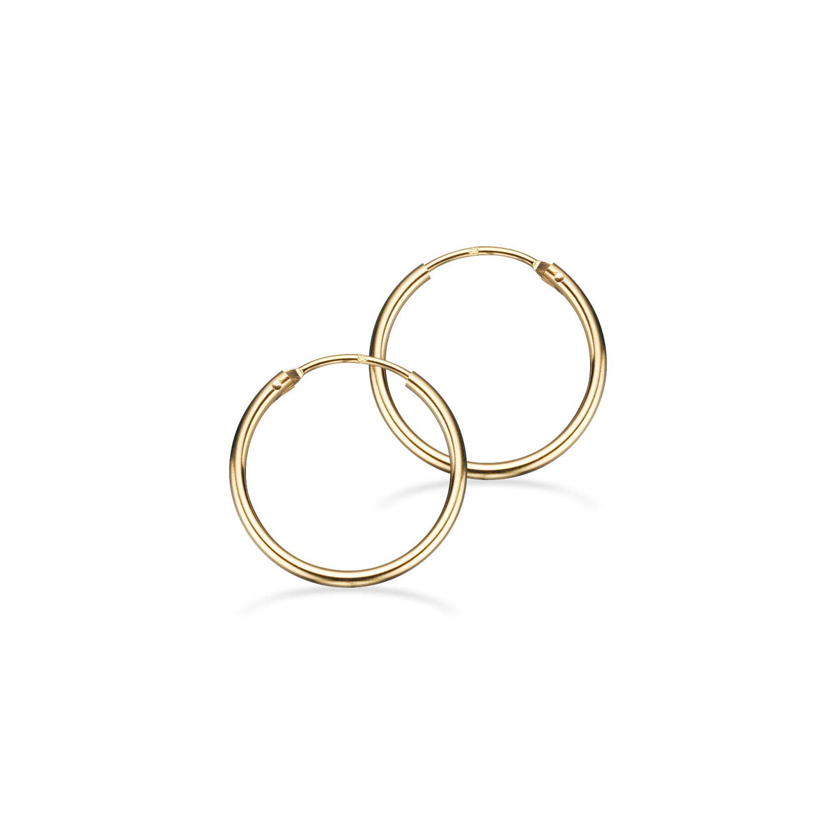 Scrouples - Creoler, forgyldt sølv, 1,4 x 20 mm - Model: 193622