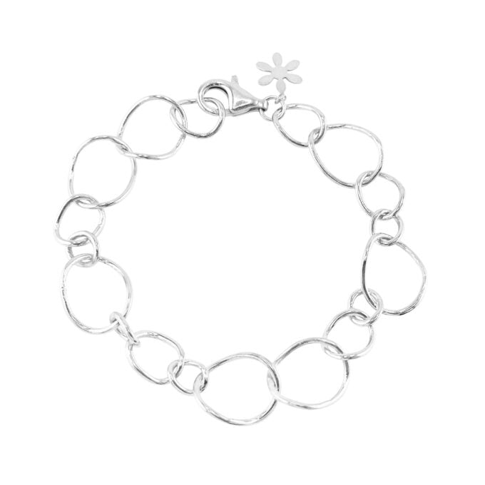 Susanne Friis Bjørner - Sølv armbånd med store tvistede led - Model: 1939-11-22