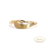 Amore - 14 kt. diamant guld ring med 0,045ct w/si - Model: 40-22563