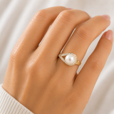 14kt Ring med diamant 0,18 ct tw/si - Model: 40-22649