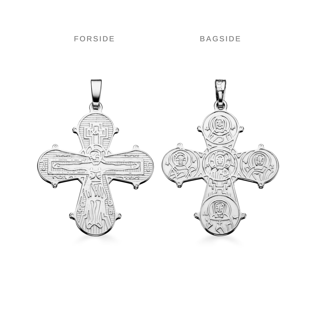 Scrouples - Sølv vedhæng, Dagmarkors, 21 x 19 mm - Modelnr.: 20232