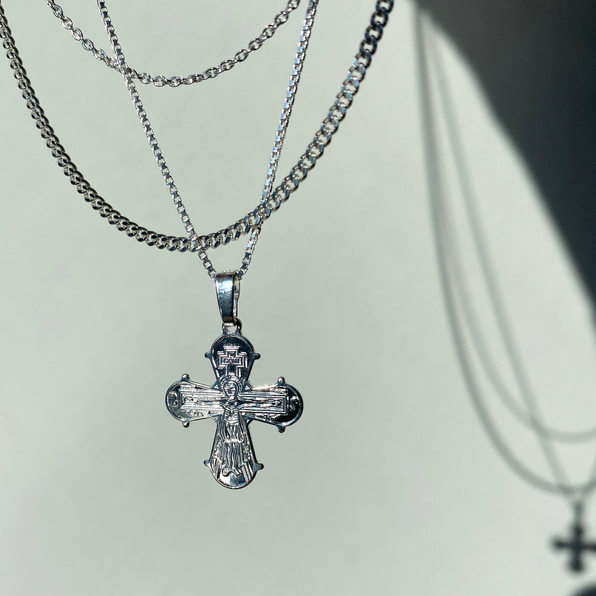 Scrouples - Sølv vedhæng, Dagmarkors, 17 x 16 mm - Modelnr.: 20242B