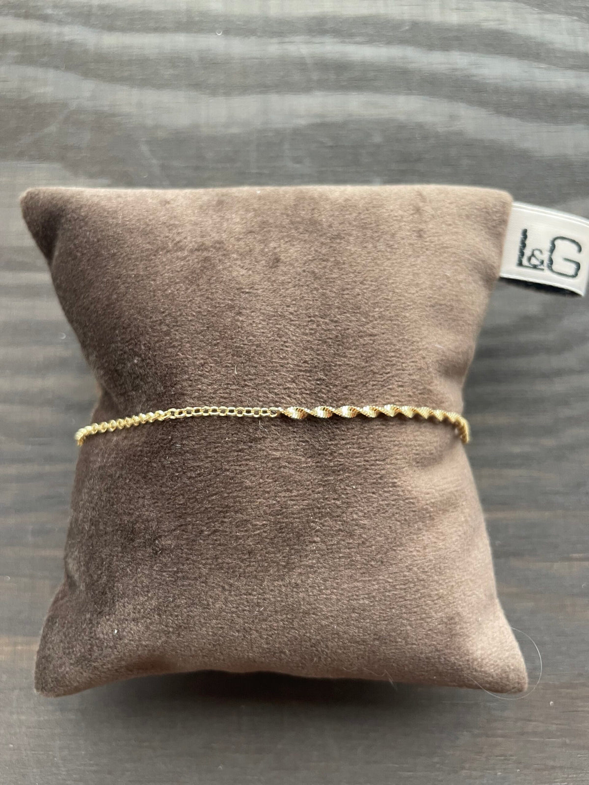 L&G - Forgyldt sølv armbånd - Modelnr.: 2060766