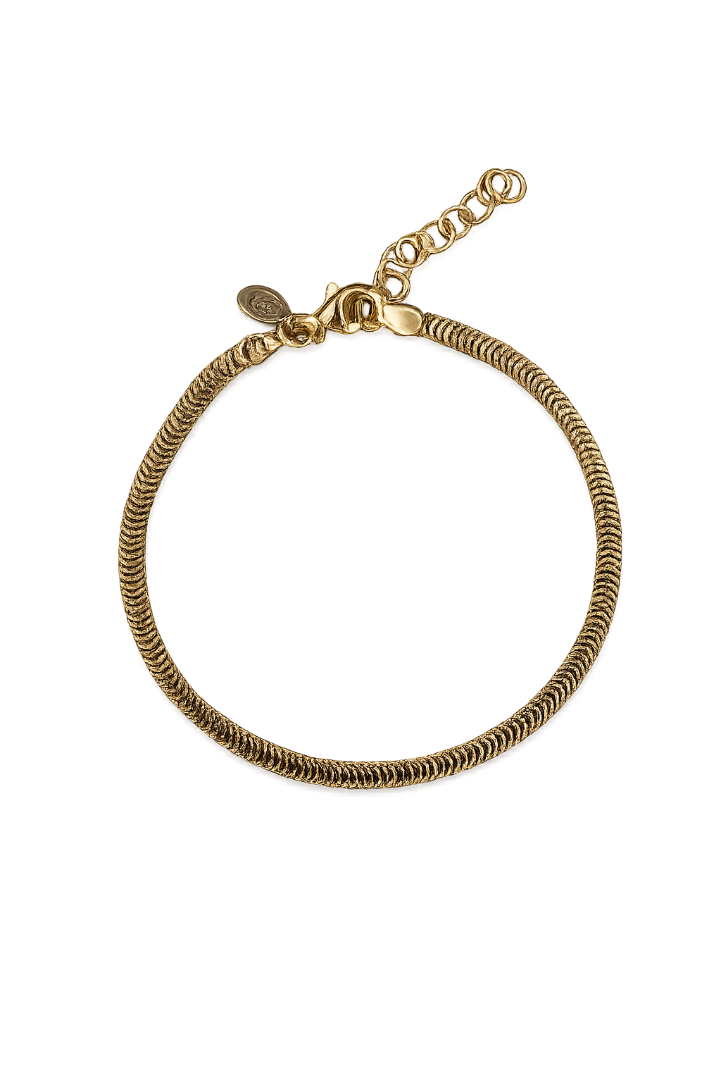L&G Armbånd i forgyldt sølv, sildeben - model 2060776