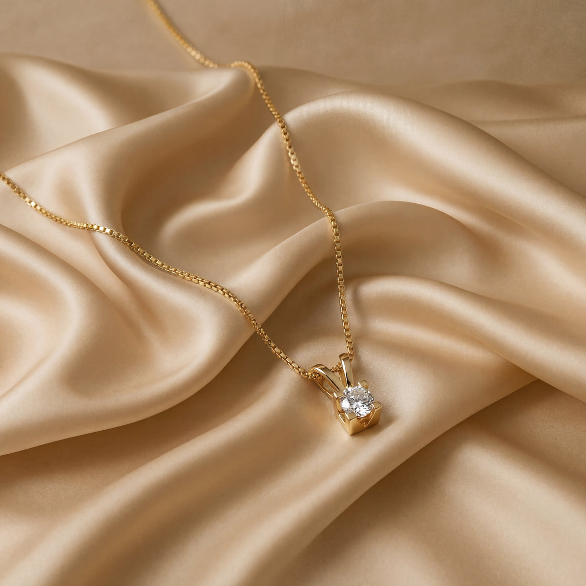 Scrouples - Kleopatra vedhæng, 0,40ct H-W/SI 14 kt. rødguld - Model: 2135,40