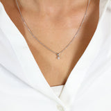 Mary vedhæng sølv med 0,05 ct labgrown diamant W/VS - Model: 21847705