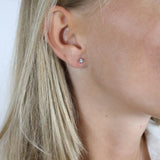 Mary ørestikker sølv med 2x0,10 ct labgrown diamant W/VS - Model: 21947710