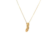 Aagaard - 14 kt. kæde og vedhæng med diamant - Model: 06332840-45