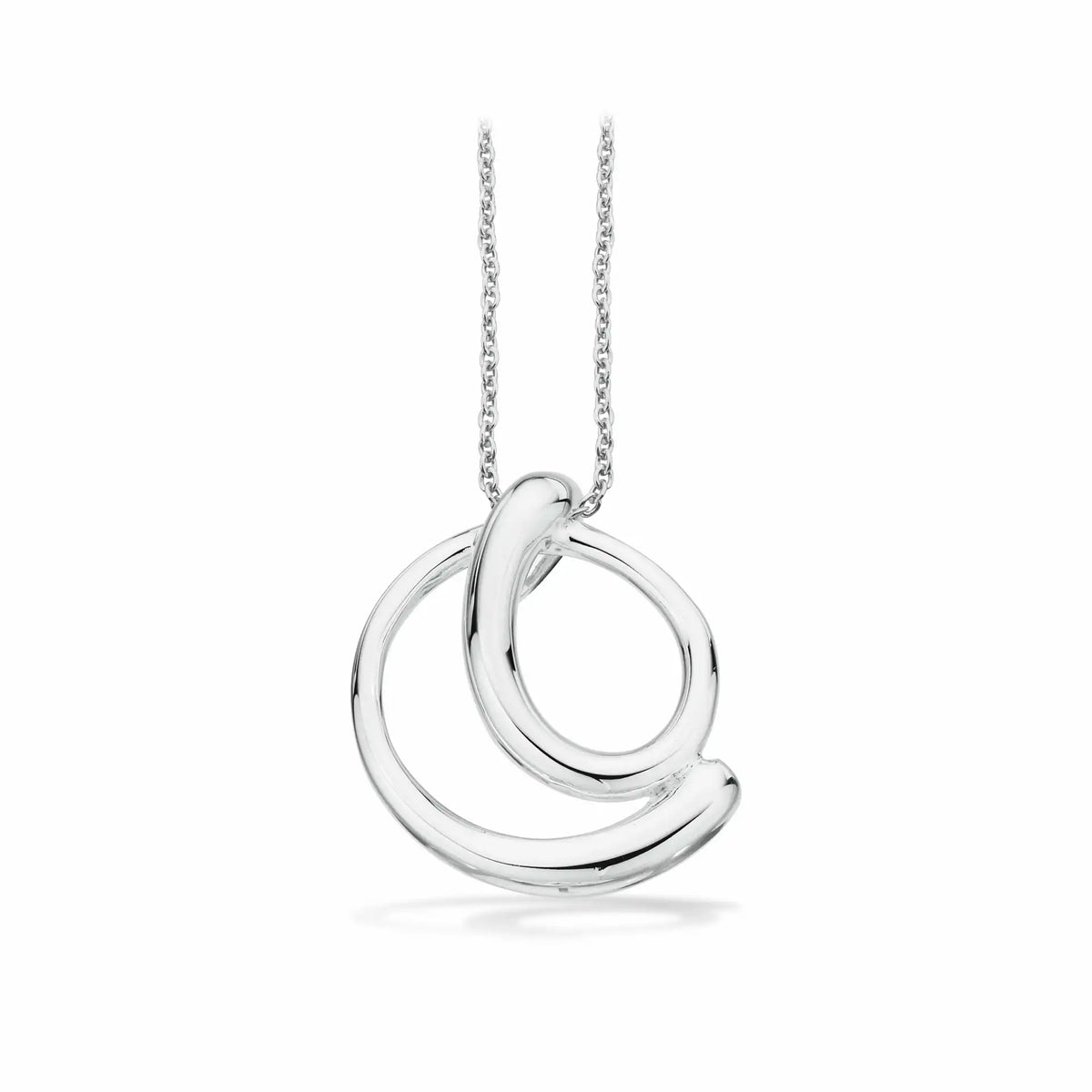 Scrouples - Sølv halskæde, blank twisted - Model: 238552