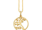Scrouples - Halskæde, forgyldt sølv, Livets træ - Model: 239562