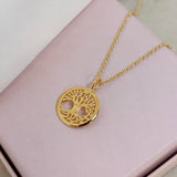 Scrouples - Vedhæng Livets Træ sølv fg. m/kæde - Model.: 242152