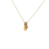 Aagaard - 14 kt. kæde og vedhæng med diamant - Model: 06332840-45